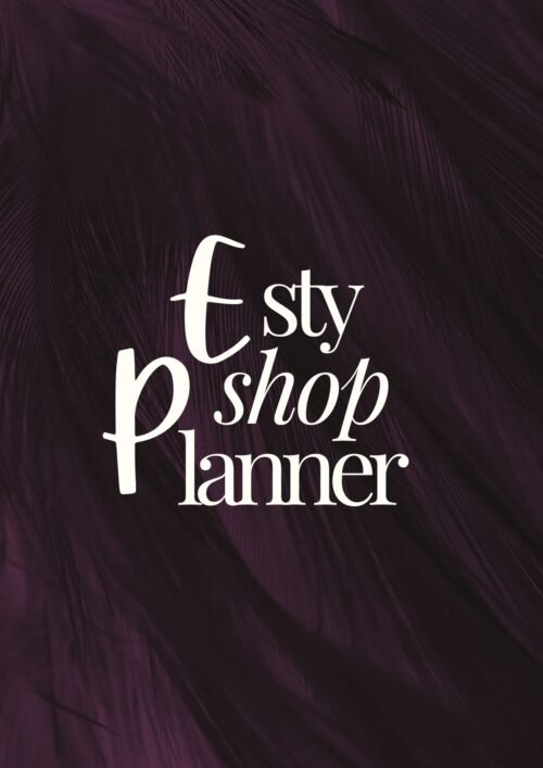 Etsy Shop Planner