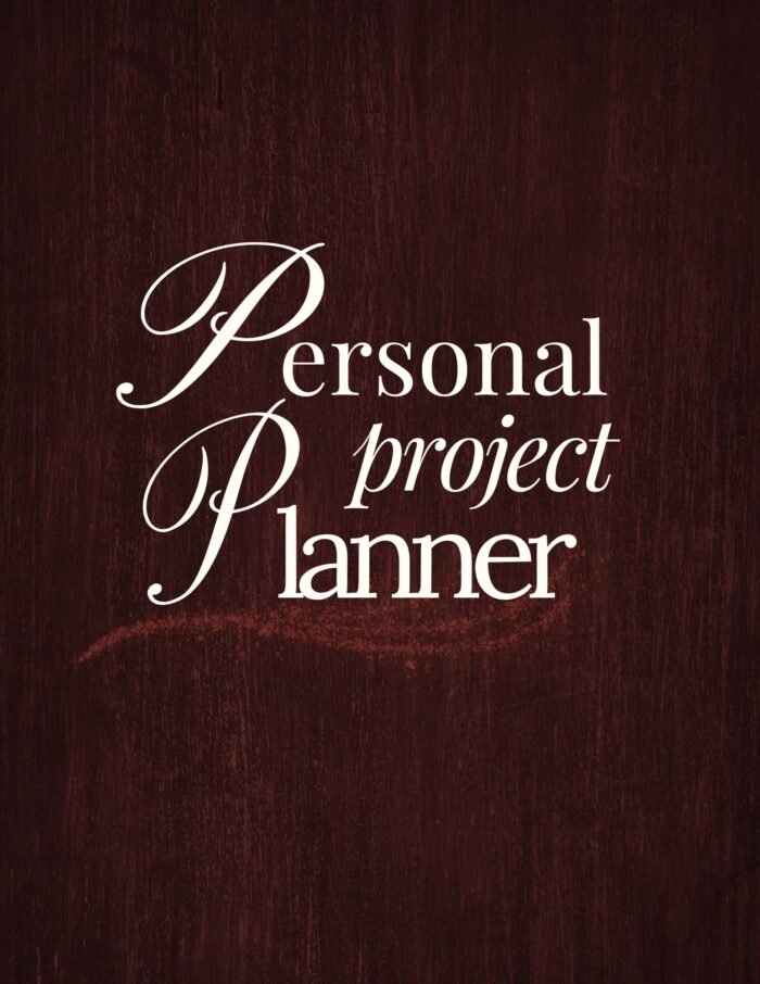 Personal Project Planner