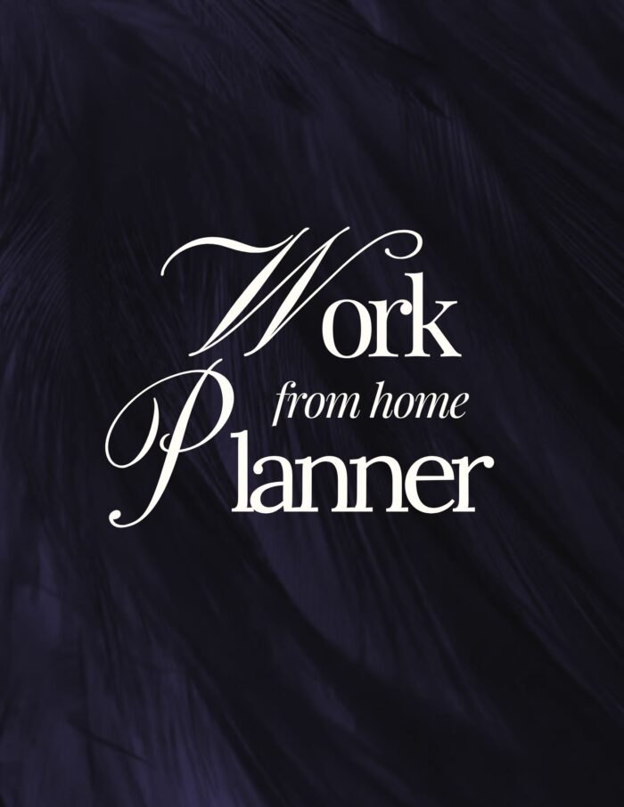 Work From Home Planner